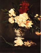 Edouard Manet Vase of Peonies on a Pedestal USA oil painting reproduction